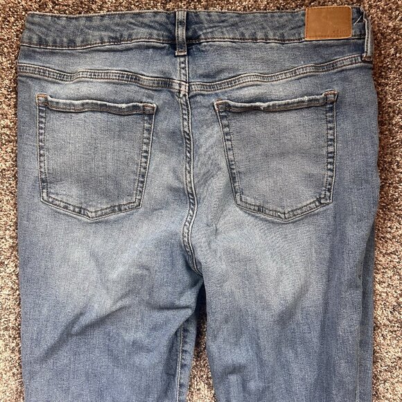 Aeropostale Mid Rise Bootcut Jeans Women’s 14 Regular Blue Denim - Picture 7 of 9